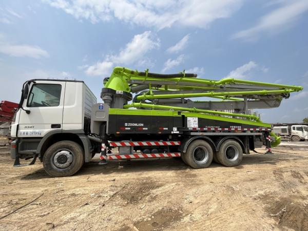 Structure Cylinder Type Zoomlion 38m Concrete Boom Pump Truck for Purchase