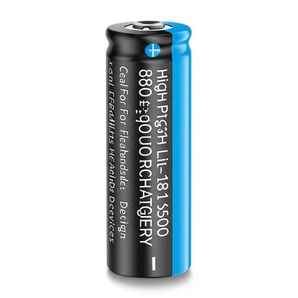 High Performance USB 18650 Li-ion Battery Rechargeable 800+ Cycles Compact Design Ideal For Flashlights Headlamps And Portable Devices