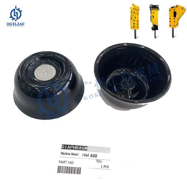 3363 0870 66 3363 0870 68 3361 0319 12 HM600 HM900 HM560 Hydraulic Breaker Rubber Diaphragm for Krupp Hammer Parts
