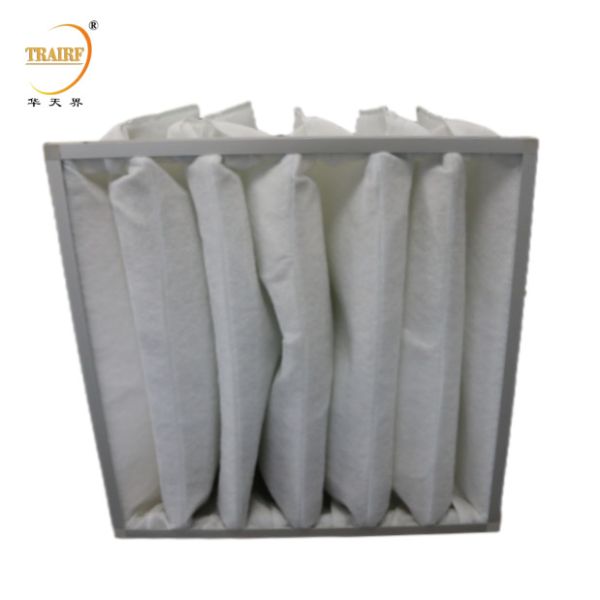 Washable Industrial Bag Air Filter G4 Media Medium Efficiency Pocket Air Conditioner Filter Bag for HVAC System