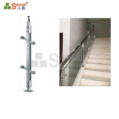 ASTM DIN EN Stainless Balustrade Posts Corrosion Resistance For Outdoor Steps