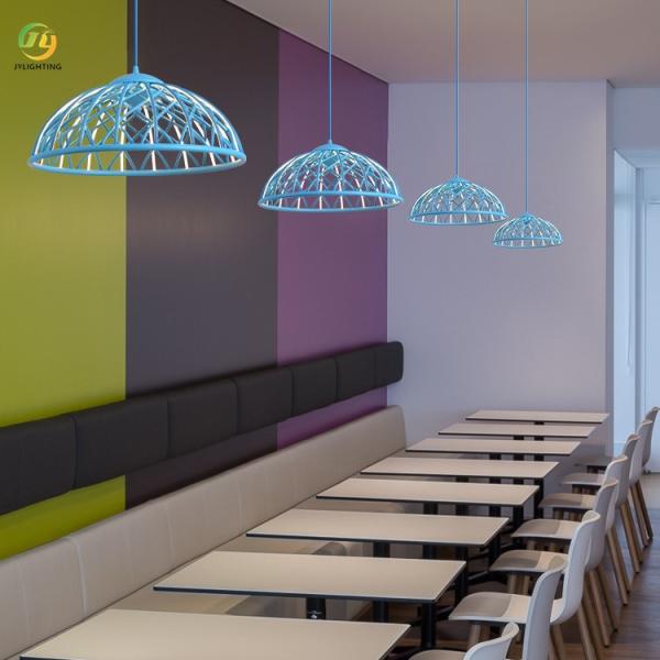 JYLIGHTING Italian Modern Minimalist Restaurant Creative Personality Living Room Dining Table bar Woven Mesh Art 	Modern Pendant Light
