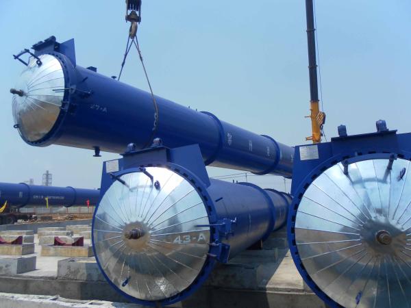 Industrial Pressure Vessel Autoclave，manual opening door with ASME standard or China GB standard