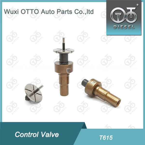 High Speed Steel Common Rail Valve Cap T615 Model for 0445110*** Diesel Control Valve Cap
