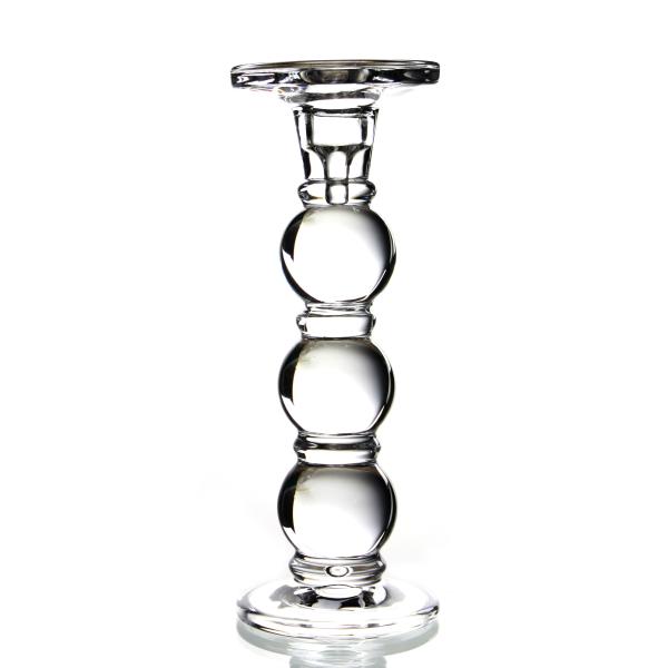 Classic Clear Glass candle holder for party wedding celebration