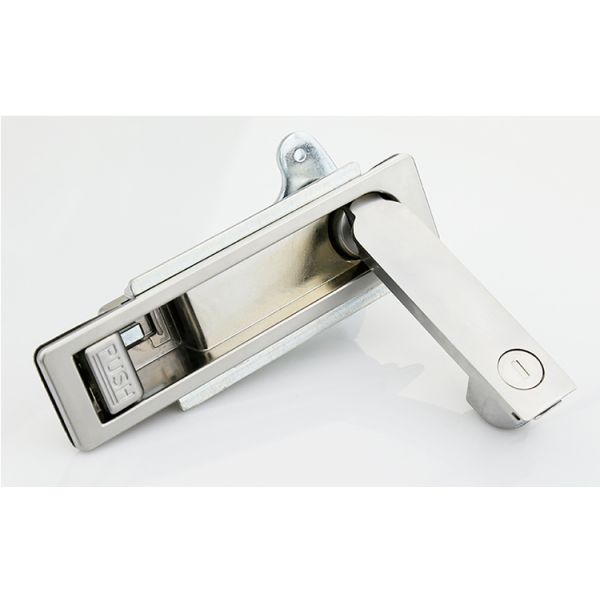 Construction Machinery Gary Chrome Plated Zinc Alloy Die-cast Panel Board Lock