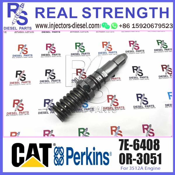 High quality Fuel injector common rail parts injector 7E-6408 for CAT 3512A 3508 3512 3516