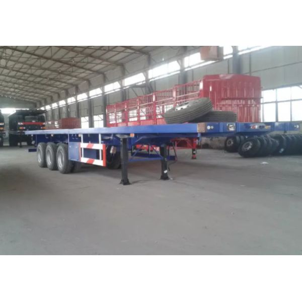 Sinotruk Cimc 40 Ft Van Type Container Box Semi Trailer Trucks With Rear Door 4 Axles