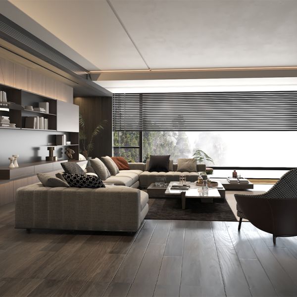 Comfortable L shape sectional modern couch luxury velvet modular home furniture designer sofa ideal for stylish interiors