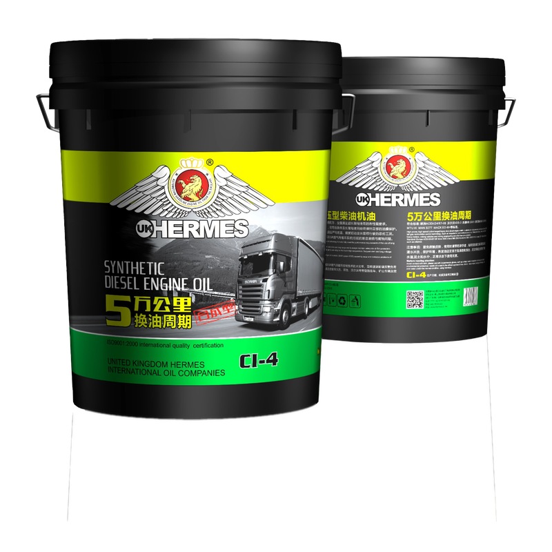API CI-4 50,000 km Extended-Drain Heavy-Duty Diesel Engine Oil in 18L Pail