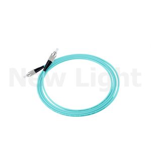 5M Multimode FC Fiber Patch Cord with 3.0mm Diameter PVC and LSZH Simplex Fiber Cable