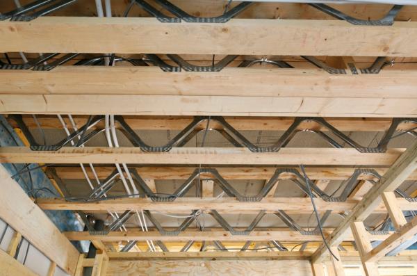 Carbon Steel Trussed Rafter Roofs and Easi-Joist Metal Web Floors A Winning Combination