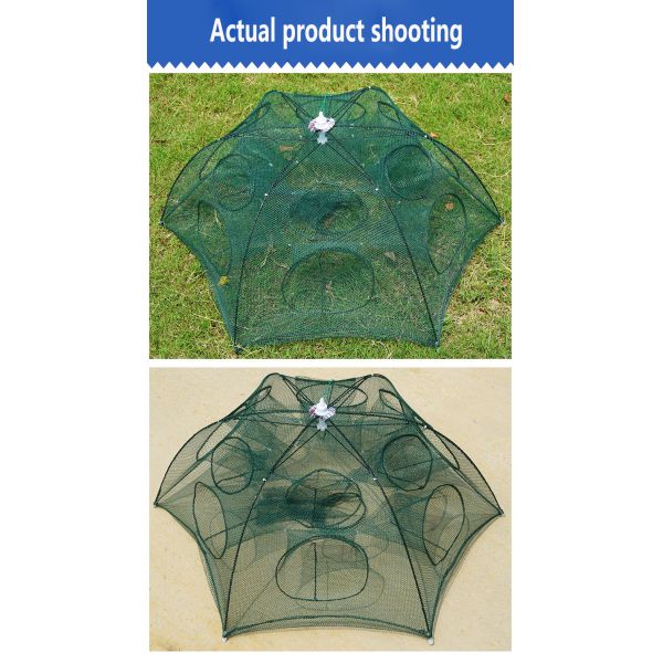 Multi-Gauge Folding Fish Cage Umbrella Net for Shrimp Cage from Plastic/Metal by Net