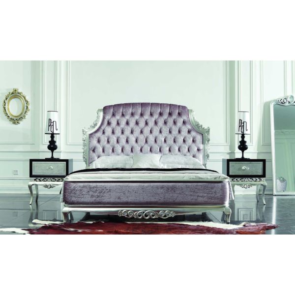 Luxury European Bedroom Furniture Royal Antique White King Size Bedroom Sets