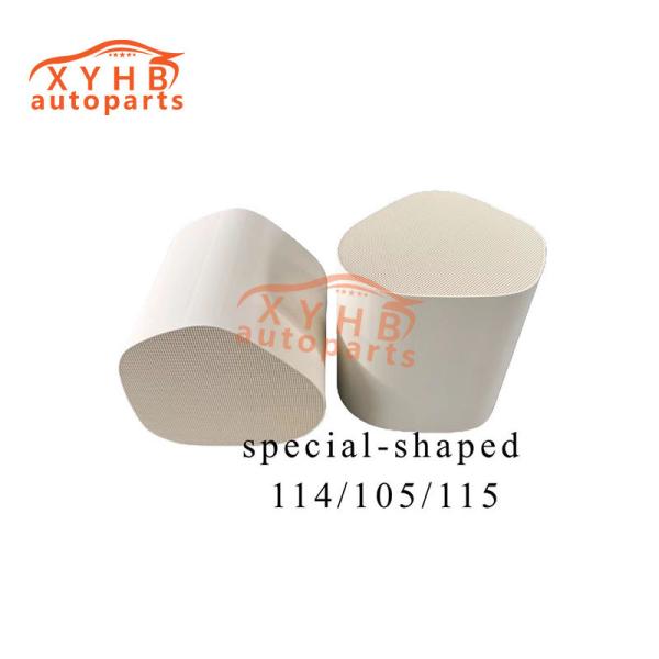 Ceramic Carrier Anisotropic High Quality Three Way Catalytic Filter Element Euro 1-5 Model 114/105/115