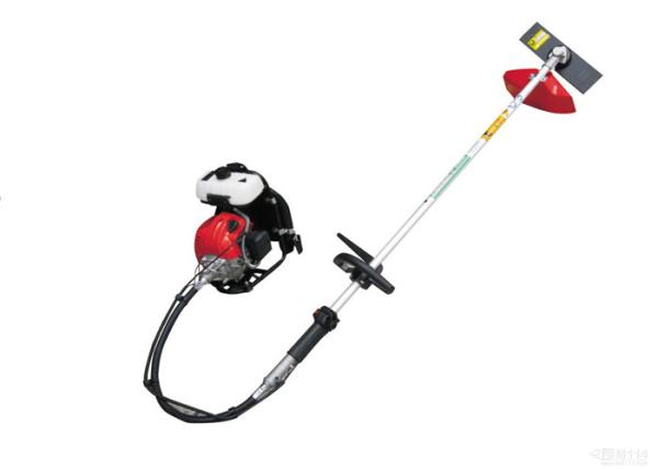 Gas / Petrol Backpack Brush Cutter with Straight Metal Blade Cutting Type