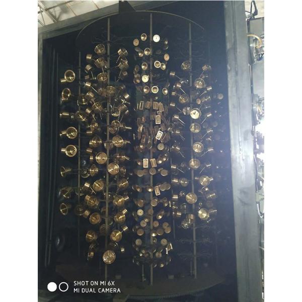 Máquina de revestimento de aço inoxidável do vácuo da cor de cobre PVD do ouro de Rosa do hardware da dobradiça de porta da eficiência elevada