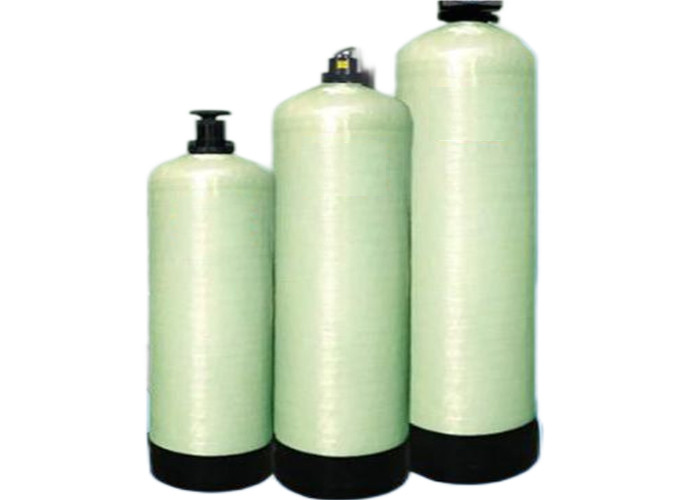 Fiberglass FRP Vessel For Water Treatment UV Resistance White Indoor Outdoor Installation