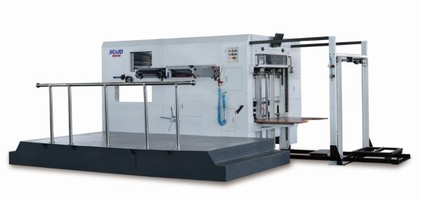 Used BMY-1320 Semi Automatic Die Cutting & Creasing Mahcine, Sheet thickness 	Cardboard:200-2000gsm; Corrugated＜8mm,Max.pressure	340 Tons