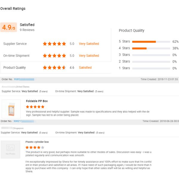 BAILI Custom Packaging Printed Paperboard Tuck Ends Box for Skin Care