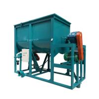 200 - 5000L misturador horizontal de fita de aço carbono para mistura de trabalho pesado
