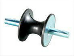 Soportes de choque de goma del negro de TA-MM para la maquinaria anti - tamaño estándar de la vibración