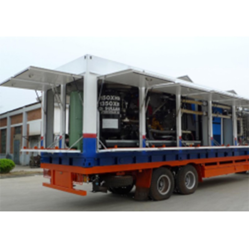Multifunctional Two Stage Nitrogen Compression Skid 2000Nm3/H For High Final Discharge