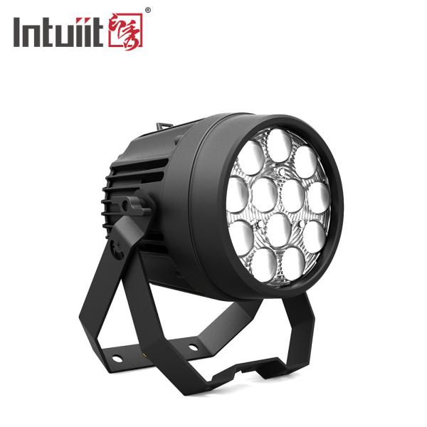 12x10W RGBW 4in1 Outdoor IP65 Waterproof Heavy Cast Aluminum Flat Led Par Light