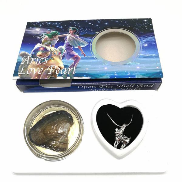 12 Horoscope Zodiac Love Pearl Necklace Gift Set Innovative Valentines Gift