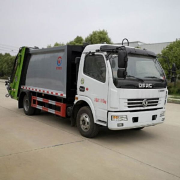 3 Axles Carbon Steel Q235B Garbage Compactor Truck with 14cbm Garbage Bin for Efficient Waste Management