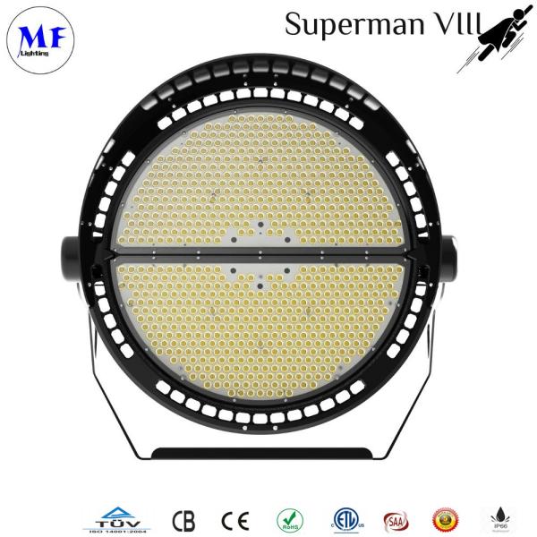 300-1200W IP66/IP68 LED Flood Light Stadium Light 5 anos de garantia com tratamento de superfície para o campo esportivo