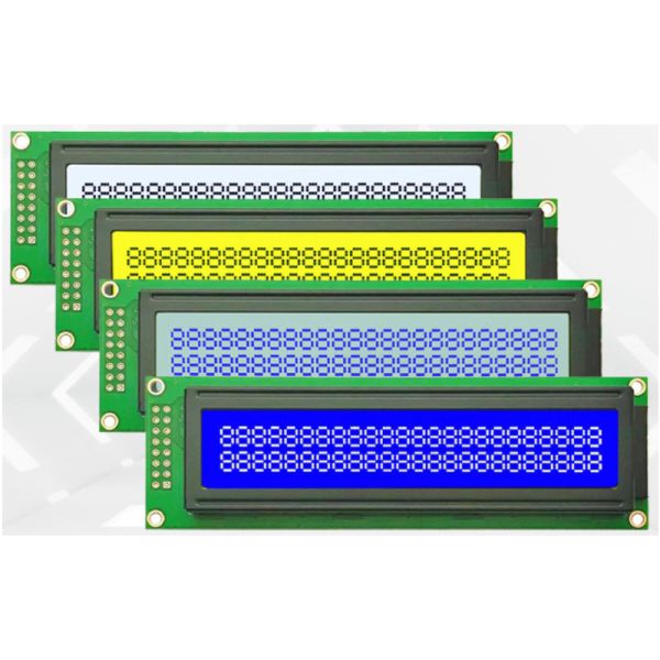 24 символа 2 строки 24х2 символа LCM модуль 5V FSTN Синий/серый режим AIP31066 или эквивалентный контроллер IC