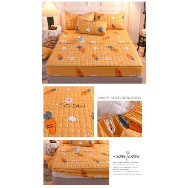 Домашние ковровые принадлежности Специально напечатанные защитные матрасы для защитных подушек кровати