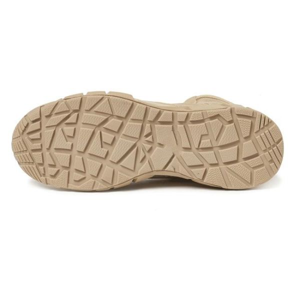 Cordura Nylon Khaki Waterproof Side Zip Tactical Boots EVA Midsole