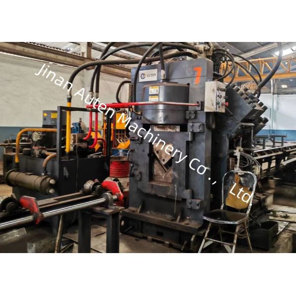 2 Punches Per Side CNC Angle Punching Marking Shearing Line Machine 630KN Punching Force