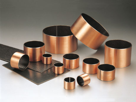 Oilless Braided Composite  Self Lubricated Bearing, Bushing, Steel Backed