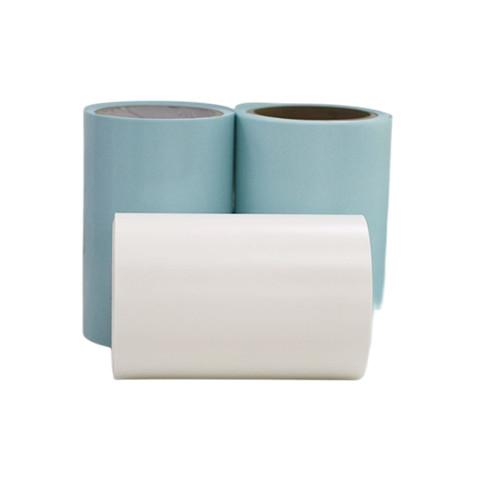 branco azul da liberação 0.046mm do papel de papel glassine de 57gsm 60gsm autoadesivo