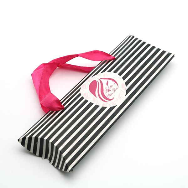 Custom Virgin Hair Packaging Pillow Box Packaging For Hair/fashion Cardboard Wig Box