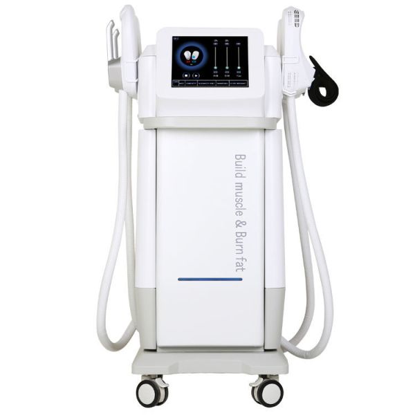 7 TeslaEMShape  Neo Rf 4 Handle Simultaneous Work EMShapeingBody EMShape Slimming Machine