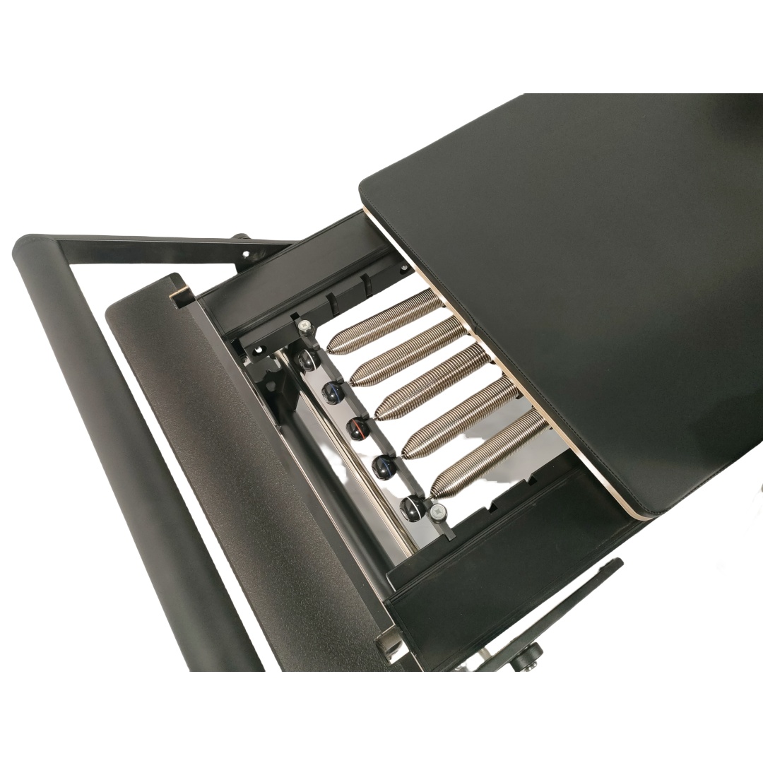 Comprehensive Black Aluminium Pilates Reformer Bed For Home And Commerical Use