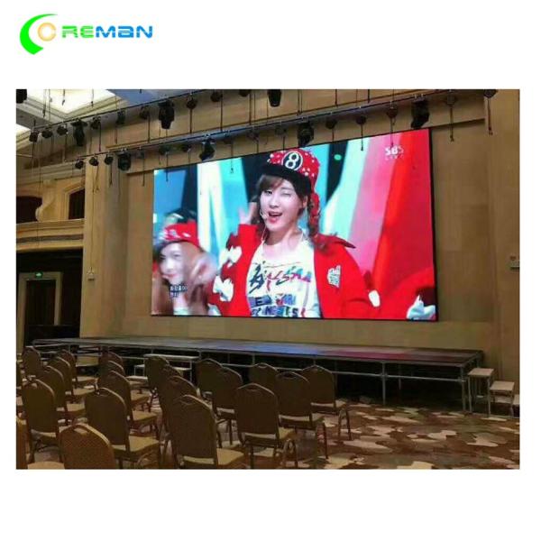 Wall Large P3 P5 Rental LED Display , Cabinet LED Media Screen Video Effect