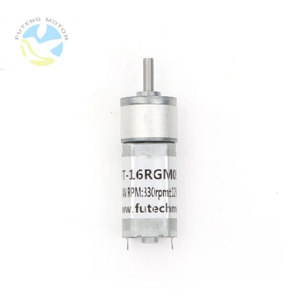 Customized Gear Ratio  FT-16RGM050  Micro DC Worm Gear Motor 12V 24V Spur Gearbox Motor