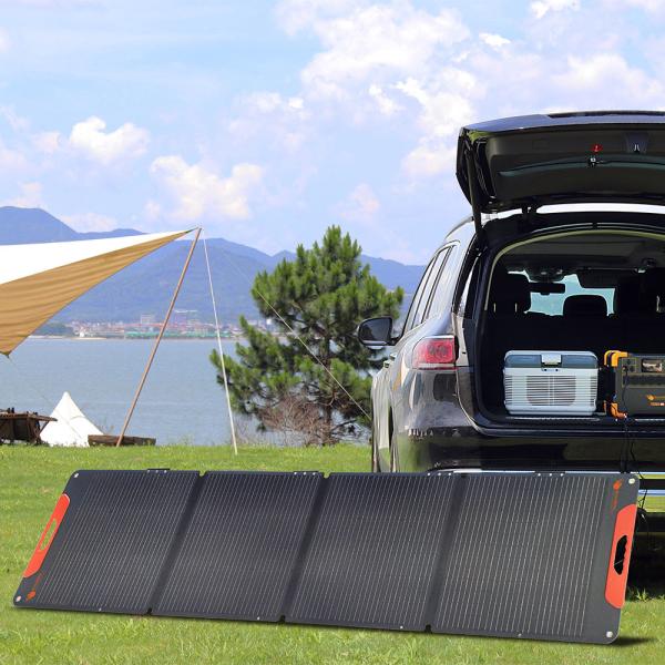ETFE IP65 300W Folding Solar Panel Kit 4X75W Portable Suitcase Solar Panels