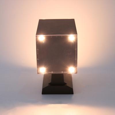 3.2V 1200mAh LED Outdoor Wall Sconce Light 50 Lumen Solar Powered Wall Lanterns