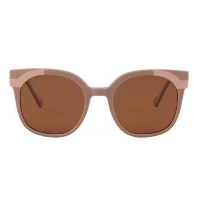 Unisex Acetate Frame UV400 Mirrored Men Overszie Polarized Sunglasses