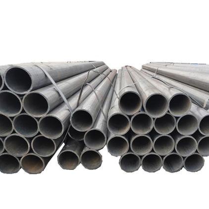 ASTM A53 SCH40 ERW Carbon Steel Pipe Black Round 6mm - 2500mm Outer Diameter