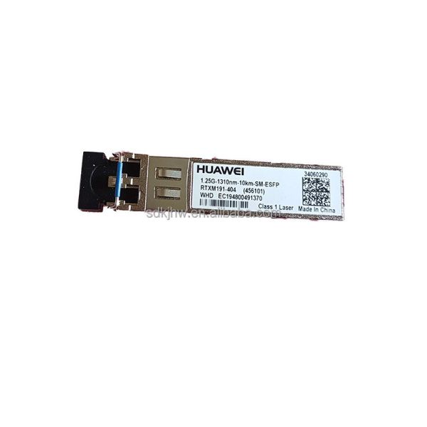 Fiber Optic Transceivers for HUAWEI WTD ESFP RTXM191-400 34060290 1310nm 1.25Gb/s 10km GE ESFP Kit