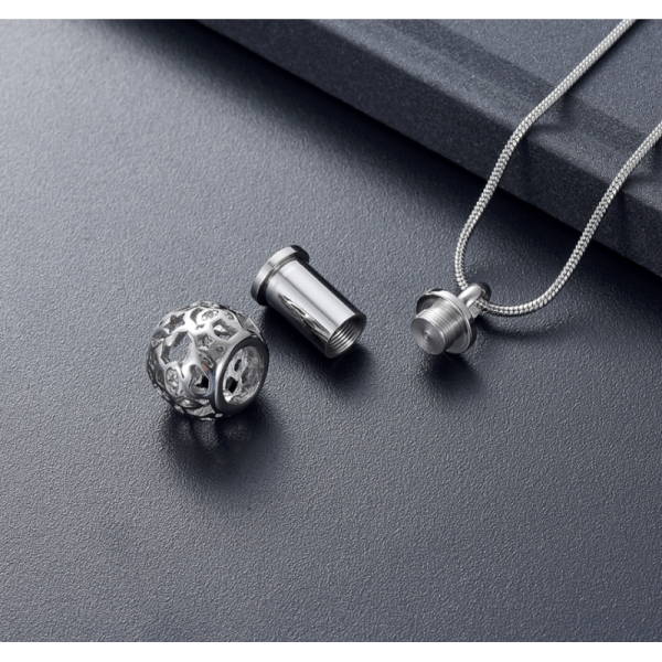 Excellent Ash Holder Keepsake Pendant Locket For Ashes Funeral Memorial Urn Necklace