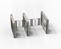 Tourniquet complètement automatique intelligent de barrière d'oscillation avec le moteur de la brosse 24V de C.C