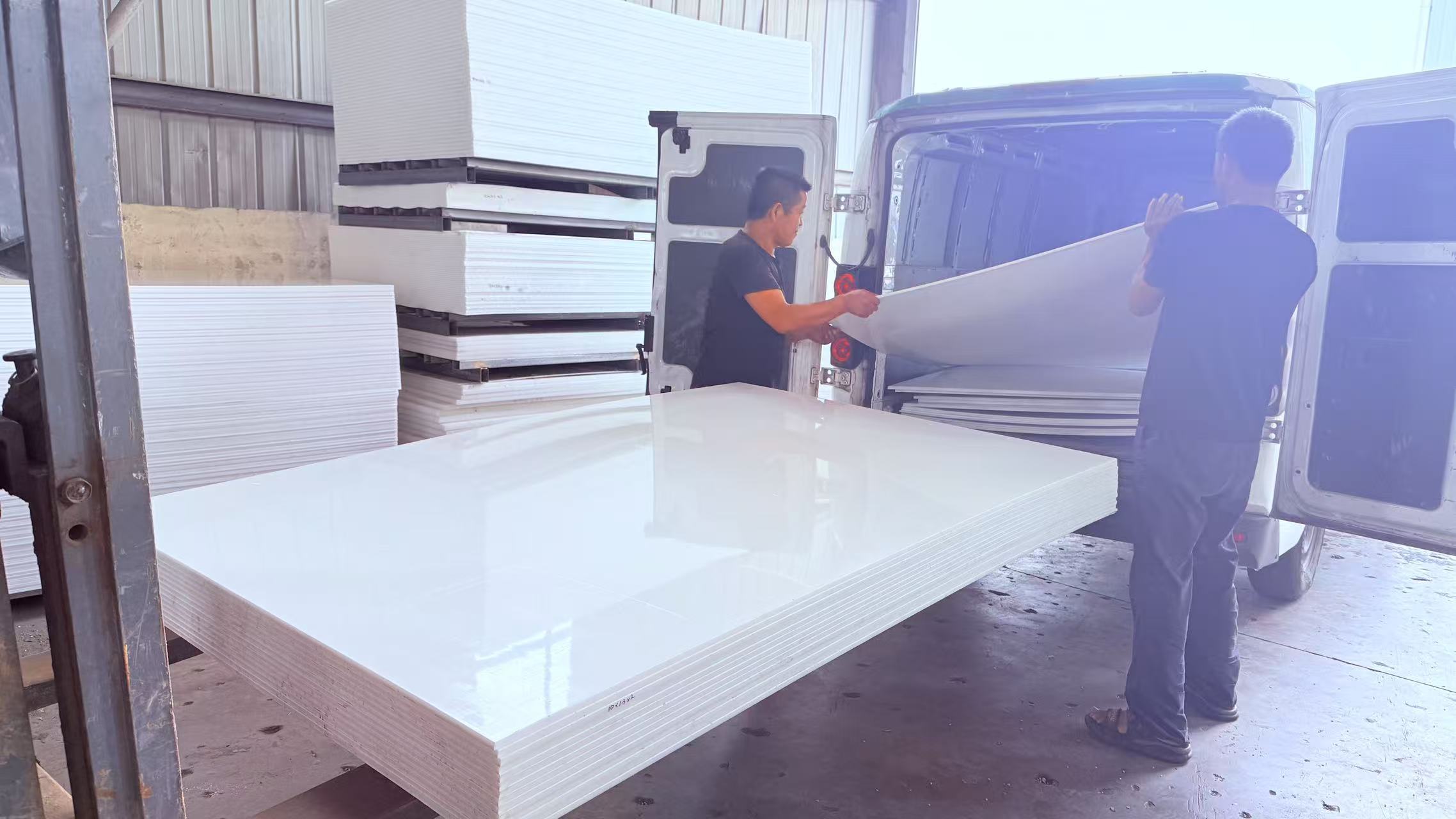 Recyclable Polypropylene Plastic Sheets 4x8 9mm For Interior Partitions